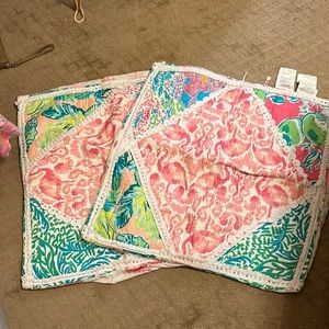 Lilly Pulitzer Pottery Barn Kids Pillow Shams